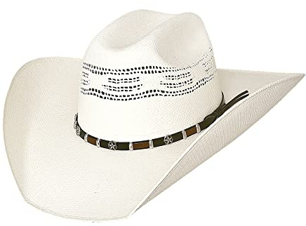 GO-Round 20X Strohhut Cowboyhut Creme weiß Natural (DE/NL/SE/PL, Numerisch, 58, Natural)