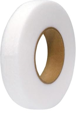 Sivono Bügelband, 64 m x 20 mm, Weiß, Hemmsaumband, Hemtape, Universell für Gardinen, Hosen, Kleidung & Jeans, Selbstklebend, Hochwertig, Unsichtbar, Umweltfreundlich