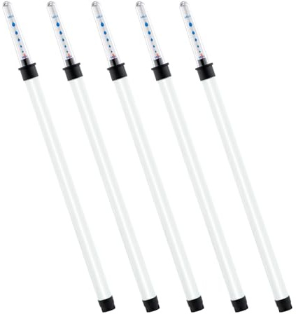 Mcbazel 5 Stück Wasserstandsanzeiger Pflanzen, Hydrokultur Gießanzeiger Pflanzen für Blumenkästen, 36cm