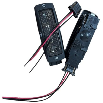 SHOOYIO Lámpara de techo trasera de techo de larga duración para iluminación interior mejorada en varios modelos de coche 3B0947291 lámpara de lectura trasera de coche