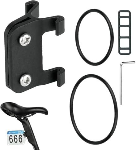 Supporto per numeri di partenza per bici da mountain bike, da corsa e bici | multicolore, Suitable for V tube, descrizione