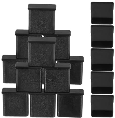Hemobllo 20pcs USB Covers Dust Plug Protective Cases for Flash Drive Charging Port USB Plug Covers for Drive Ports