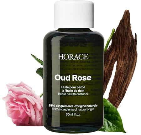 HORACE Beard Oil for Men - Oud Rose - 30 ml