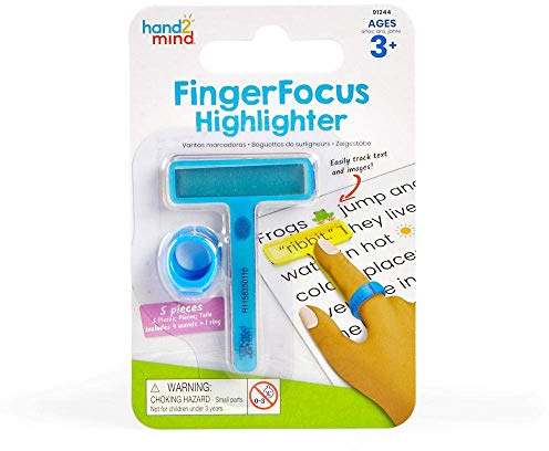 Learning Resources FingerFocus Highlighter Individual Blister Pack