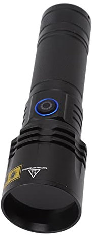 Linterna UV LED 365nm 20W portátil para detector de orina de mascotas, ideal para senderismo y camping.