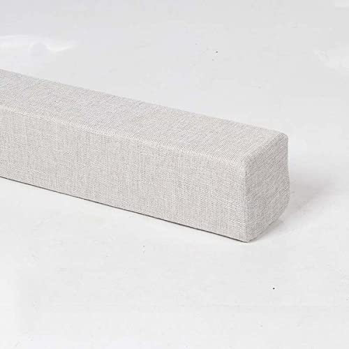 Bettlückenfüller Benutzerdefinierte Größe Rechteckige Bettbrücke Wandmatratze Lückenfüller, Weiches Schaumstoff-Kopfteilkissen mit abnehmbarem Bezug, Verlängerung Queen/King Bett Guard Matratze