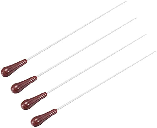 XYWHPGV Musik Dirigent Taktstock Orchester Taktstock 39cm/15,35 Zoll Länge Roter Harzgriff Musik Dirigenten Taktstock 4 Stück(fa5c9 1a5d6 fd9dd 035e3 deaca afbae