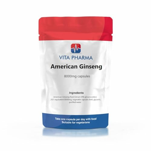 VITA PHARMA American Ginseng 8000mg 120 Capsules