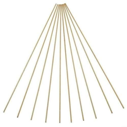 CWOQOCW Brass Brazing Rods, 25 Rods for Welding Copper, Carbon, and Alloy Steel, Temperature Range 1634-1661°F, for IDEAL for DIY and Professional Use(2.0mm)