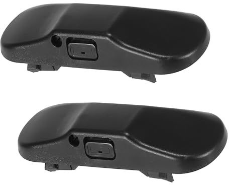 A ABSOPRO Getti Spruzzatori Lavavetro Parabrezza Destro o Sinistro con Riscaldamento per VW Tiguan MK1 2007-2015 per VW Golf Plus 2005-2013 (Set di 2)