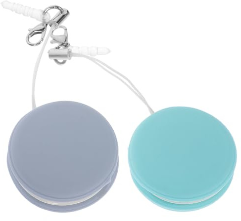OSALADI Mobile Phone Screen Cleaner Pendants and Aluminium Alloy Material 2 Pcs with Pp, Silicone Easy Access Phone Screen Wipes Suitable for Travel and Home Use for Cellphone