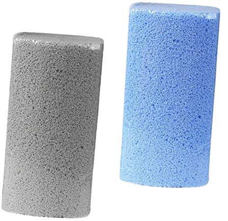 Lijadora para Pies Piedra Pómez de Espuma 2 Piezas 13,5x6x3,5 Cm | Elimina Células Muertas y Durezas, Ayuda a Reparar Talones, para Mujeres y Hombres