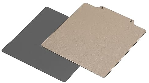 Doppelseitige Druckplatte, Druckerbauplatte, Einfache Reinigung, Strukturiertes PEI, Glattes PET, 120 X 120 Mm, Doppelseitige Druckplattform, Zubehör für 3D-Drucker