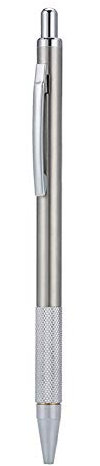 Engraving Pen, Diamond Cutter Scriber Metal Scribe Engraver Pen Metal Scribe Tool Tungsten Carbide Tip Scriber Engraved Pen for Tile,Glass,Wood,Ceramics,Metal,Welding (Silver)