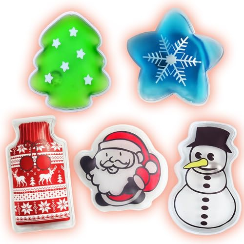 Taschenwärmer Wiederverwendbar, Taschenwärmer Weihnachten,Taschenwärmer Knicken, Handwärmer Weihnachten, Weihnachten Hand Wärmer, Taschenwärmer Kinder, Wärmekissen für Kalte Tage