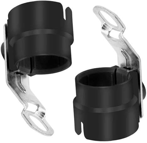 Yuiturt 2 connettori per rimorchio, connettore a 7 poli o 13 poli, supporto girevole originale AL-KO, spina universale per alimentazione rimorchio (nero)