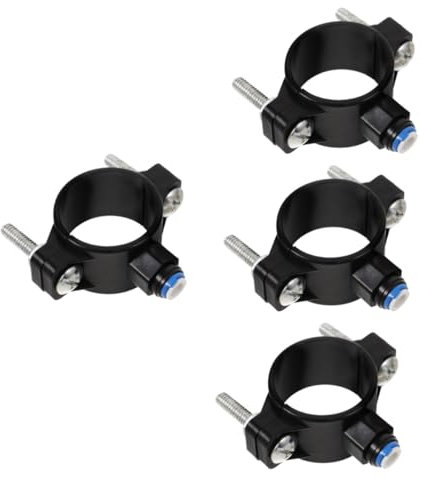 jojofuny 4pcs Drain Saddle Valve Clamp Water Filters Clamp Drain Saddle for Reverse Osmosis Quick Leak