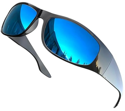 grinderPUNCH Superdunkle CAT 4 Sonnenbrille Mit Polarisierten Blackout-Gläsern Für Lichtempfindlichkeit Und Migräne-Linderung Umlaufendes Design