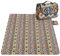 KIMIGO Telo da Picnic Impermeabile 200x200 CM - Coperta Morbida con Base in Alluminio,Leggera e Pieghevole per Spiaggia,Campeggio,Esterno