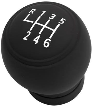 AYVRUOP Copri Pomello Cambio Auto 6 Marce,Copri Cambio Auto,Pomello Cambio Universale,Copri Pomello per Cambio,Copertura Silicone Della Leva Cambio,Elastico Antiscivolo Resistente(B)