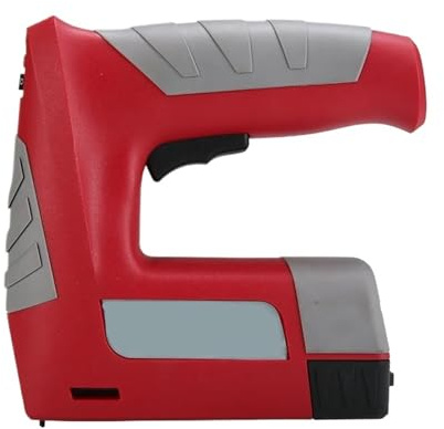 Grapadora neumática profesional para tapicería Grapadora eléctrica de iones litio 4,2 V, pistola clavos inalámbrica alta resistencia herramienta for muebles marco madera