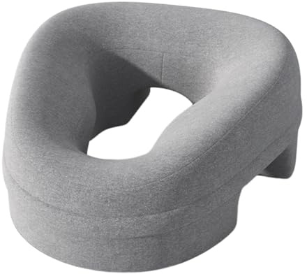 Almohada ergonómica Abajo, cojín de Apoyo para Dormir propenso, cuña de Espuma viscoelástica de Altura Ajustable, diseño de Flujo de Aire Transpirable, Accesorio Ideal para Dormir Abajo para