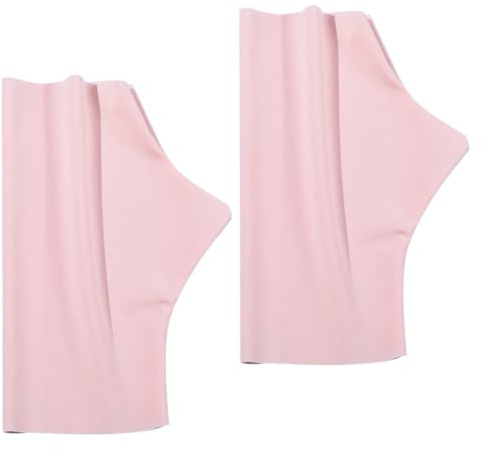 Toyvian Fingerless Nail Protection Gloves for Manicure Soft Breathable Nylon Uv Protection Gloves for Women Summer Outdoor Use
