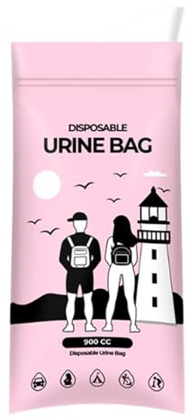Urinpåsar för kvinnor - bärbar kissask, läckagesäker resväska, 900 resebehållare | Relief Collection Systems, Arkivhållare Verktyg