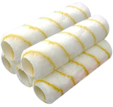 Pro Grade - Paint Roller Covers - 1/2 X 9 Inch Microfiber 5 Pack