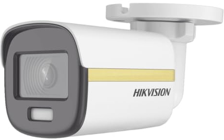 Hikvision HDTVI ColorVu 4KBullet Kamera mit POC und festem Objektiv.led Licht weiß. IP67