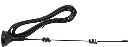 Antena WiFi 2.4G Alta Ganancia, Antena de Resorte con Conector SMA Macho para PC Computadora de Escritorio PCI PCIe Router Red Inalámbrica Base Magnética