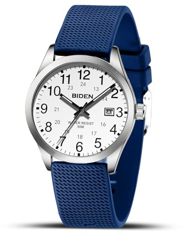 Herren Uhr Analog Quarz Uhren Wasserdichte Armbanduhr Herren Mode Uhr