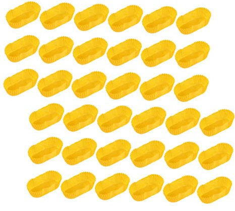 PHENOFICE 2000 Pezzi Pirottini Carta Rettangolare Antiaderente Porta Pane Cottura Feste Banchetti Panetteria Negozio Fine Settimana
