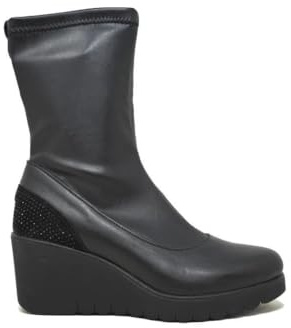 Paula urban Botines con cuña Kara 02 en Negro para Mujer - Mujer Color: Negro Talla: 37