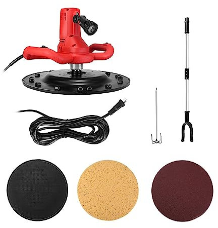 Levigatrice per cartongesso 1700W Elettrico Calcestruzzo Cemento Malta Cazzuola Miscelatore Automatico Intonacatura Levigatrice for Pareti Levigatrice con motore potente