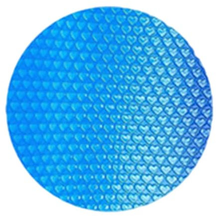 10Ft Round Solar Pool Cover for Above Ground Pools Anti Dust Rainproof Frame Easy Set Protective Cover for Swimming Pool Hot Tub and Trampolines