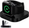 Flintronic Foldable Wireless iWatch Charger, Portable iWatch Charger Stand with USB Cable, Apple Watch Charger Cable with Dock, Magnetic Charging Holder for iWatch Series 10/9/8/Ultra/7/SE/6/5/4/3/2/1