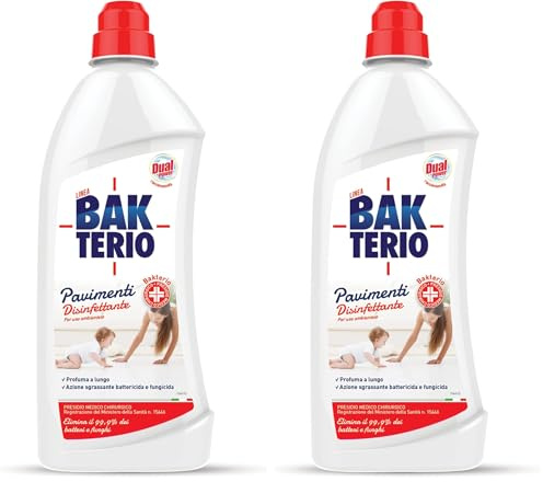 Bakterio Detergente Disinfettante 1000Ml
