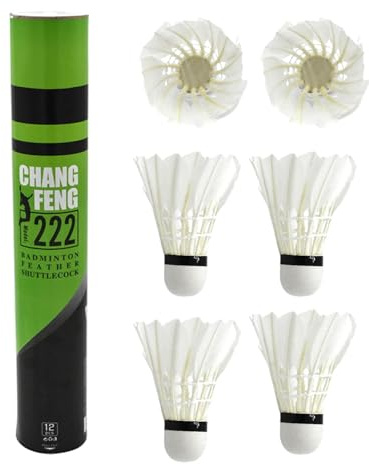 Badminton Shuttlecocks - Training Shuttle Bälle Set | Indoor-Sport High-Speed-Training Federbälle für Erwachsene, Jugendliche