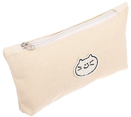 EXCEART schultüte Schulranzen reißverschluss reißverschluß gestängetasche Binder Federmäppchen Deckel Griff Bleistifthalter USB Federmäppchen klein Multifunktions-Bleistifttasche Segeltuch