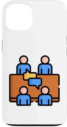 Meeting in The Conference Room Boardroom Meeting Office Case for iPhone 13