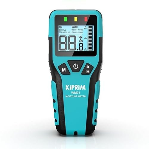 Misuratore di umidità del grano, Misuratore di umidità del legno induttivo Igrometro Rilevatore di umidità del legno senza contatto Tester di umidità senza perni non distruttivo per grano mais riso ar
