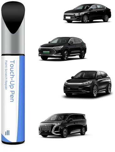 PARTS4EV (AA1/B1) Space Black auto Lackstift für BYD – Exakte Übereinstimmung für Chips und Kratzer