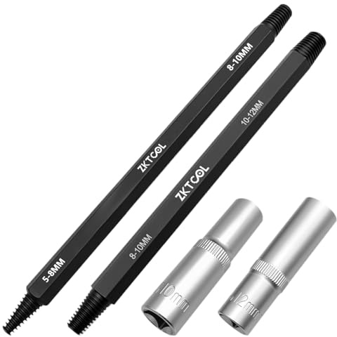 ZKTOOL Extractor Universal de Bujías Dañadas de 4-12mm