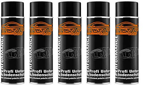 TRISTARcolor Unterbodenschutz Steinschlagschutz Kunstharzbasis Kautschuk schwarz 2,5 Liter