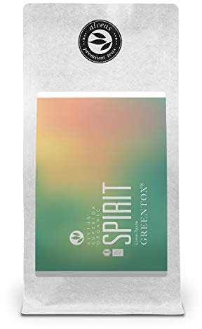 Spirit Kräuter-Grüntee-Mischung Lose Bio mit Limetten Geschmack, mit Loser Grüner Tee u. Weißtee Ohne Aroma - (ca. 40 Tassen) 100 Gramm von alveus