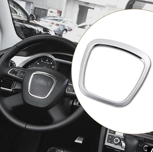 Jennifer Aleación De Aluminio Coche Volante Pegatina Cuerpo Emblema Trim Compatible con Audi A3/A4/A5/Q5/Q7