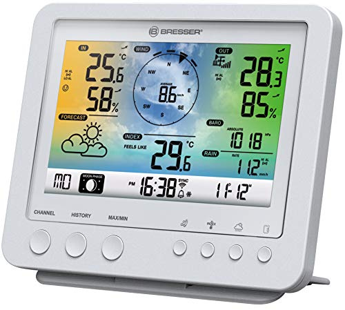 Bresser Station De Base Supplémentaire pour Centrale Météo 7002581 Blanc