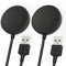 Sinoacc 2 Stück Ladegerät Kompatibel mit Samsung Galaxy Watch 7/Ultra/6/6 Classic/5/5 Pro/4/4 Classic/3/Active 2/Active 1 Galaxy Ladekabel Magnetisches USB Kabel SM-R500 SM-R830 Smartwatch Zubehör