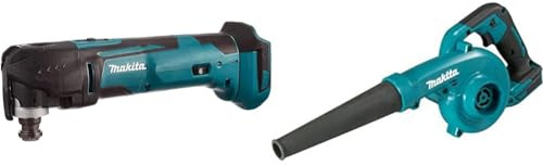 Makita DTM51Z Multi-Tool, 18 V,Blue & DUB185Z 18V Li-ion LXT Blower - Batteries and Charger Not Included